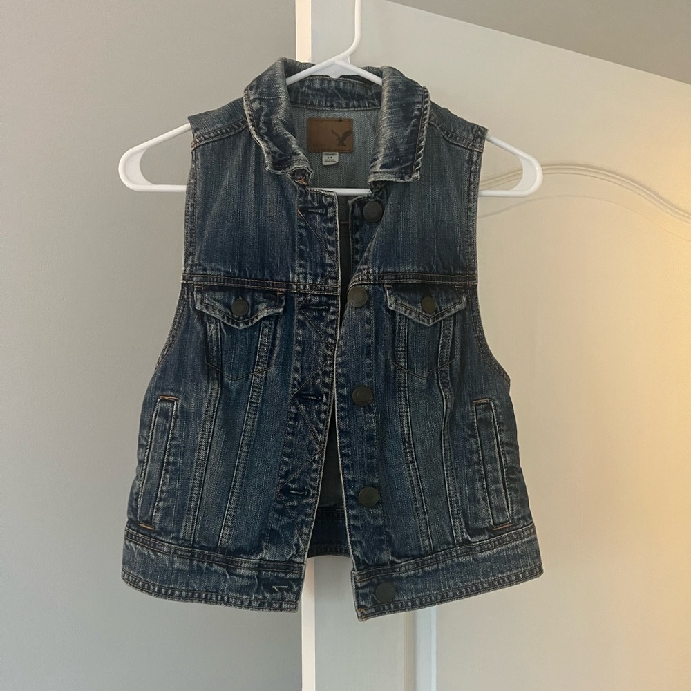 Denim vest